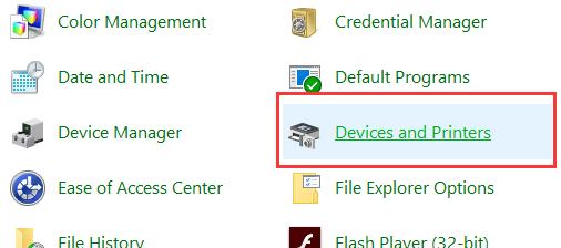 Device and Printers
