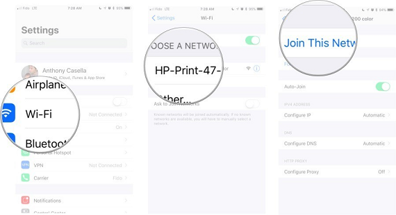 to Setup HP Printer to Print From iPhone or ipad?