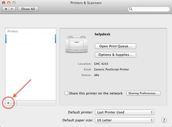 add wifi printer to mac